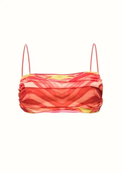 Aiko Crop Top-Sunset<Andrea Iyamah Sale