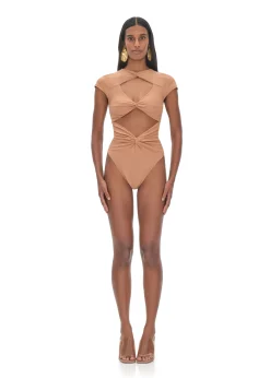 Aluna Nude One Piece Swimsuit<Andrea Iyamah Sale