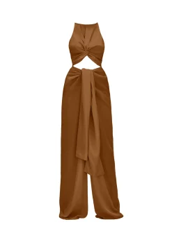 Aminata Brass Jumpsuit<Andrea Iyamah Flash Sale