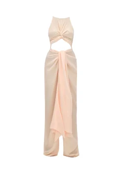 Aminata Champagne Jumpsuit<Andrea Iyamah Store