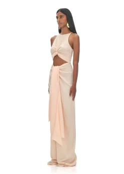 Aminata Champagne Jumpsuit<Andrea Iyamah Store