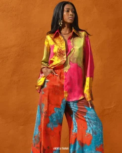 Ara Pants-Eros Print<Andrea Iyamah Outlet