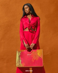 Ara Pants-Ruby<Andrea Iyamah Cheap