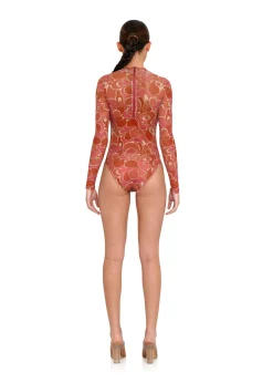 Elle Caro Print Bodysuit<Andrea Iyamah Fashion