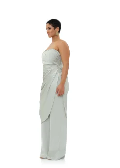 Envo Jumpsuit-Arctic Blue<Andrea Iyamah Cheap