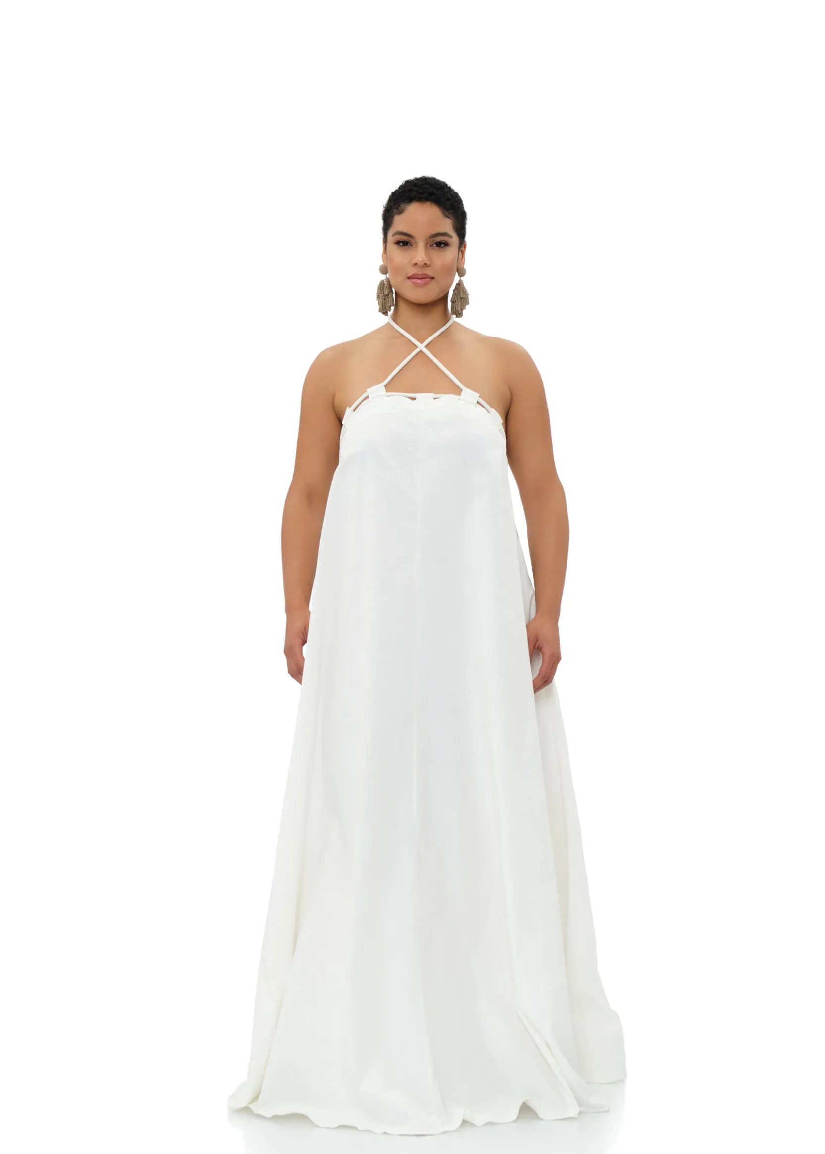 Essi Maxi Dress-Limestone<Andrea Iyamah Hot