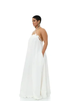 Essi Maxi Dress-Limestone<Andrea Iyamah Hot