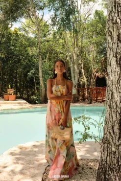 Essi Maxi Dress-Zuli<Andrea Iyamah Clearance