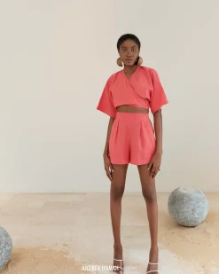 Eti Coral Shorts<Andrea Iyamah New