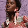 Euca Bow Earring<Andrea Iyamah Shop