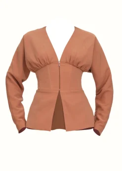 Gia Corset Blazer-Dust<Andrea Iyamah Best Sale