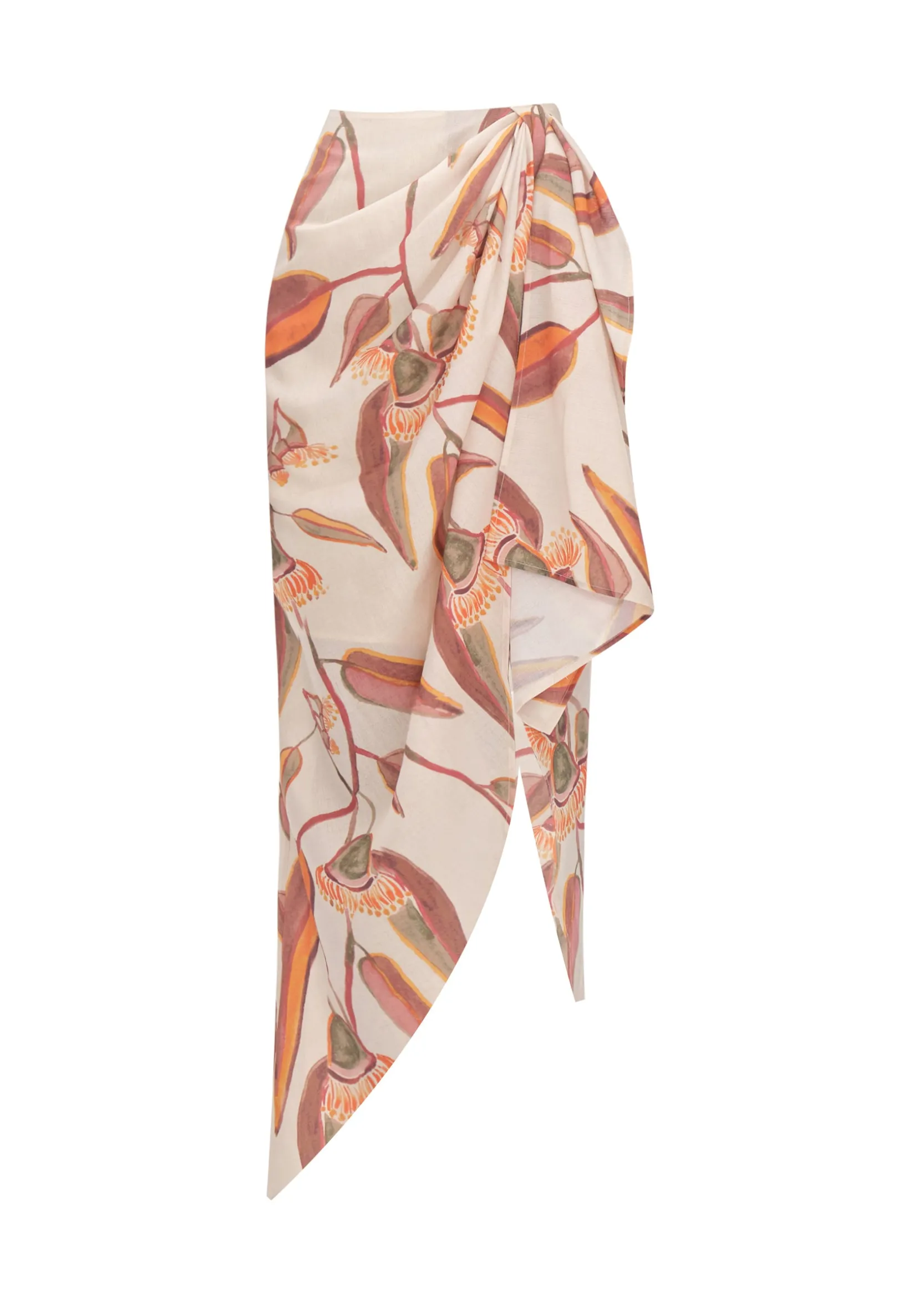 Halima Eucalyptus Wrap Skirt<Andrea Iyamah Sale