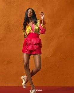 Hibi Shorts<Andrea Iyamah Shop