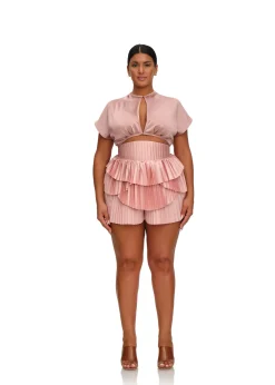 Hibi Shorts-Pearl Pink<Andrea Iyamah Outlet