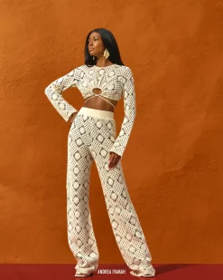 Hira Crochet Pants<Andrea Iyamah Online