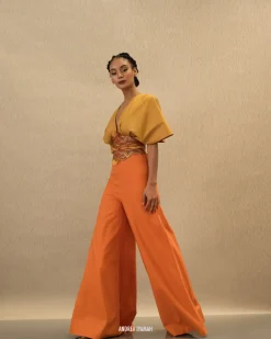 Ilo Pants-Clay<Andrea Iyamah Hot