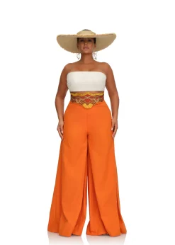 Ilo Pants-Clay<Andrea Iyamah Hot