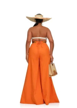 Ilo Pants-Clay<Andrea Iyamah Hot