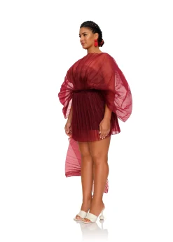 Ime Skirt-Wine<Andrea Iyamah Discount