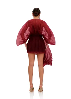 Ime Skirt-Wine<Andrea Iyamah Discount