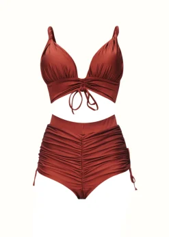Karo Bikini-Chocolate<Andrea Iyamah Cheap