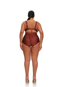 Karo Bikini-Chocolate<Andrea Iyamah Cheap