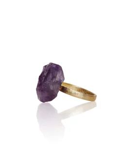 Karr Amethyst Gemstone Ring<Andrea Iyamah Sale