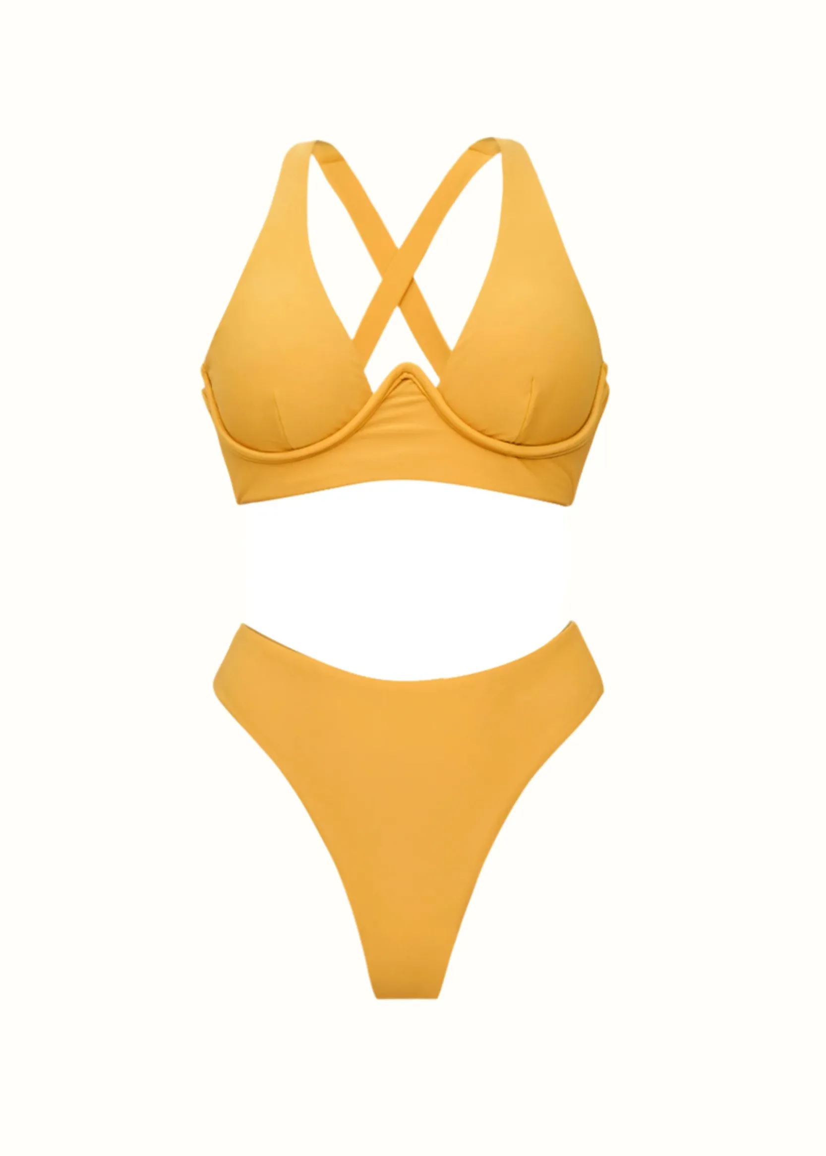 Kasa Bikini-Mustard<Andrea Iyamah Cheap