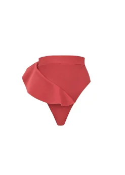 Kiara Red High Rise Bikini<Andrea Iyamah Fashion