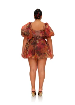 Kokos Shorts-Kola Print<Andrea Iyamah Best Sale