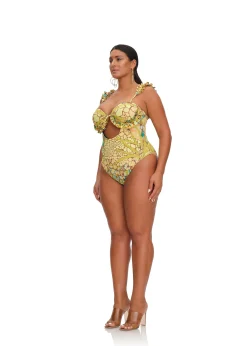 Kuji One Piece Swimsuit-Ilia Print<Andrea Iyamah Online