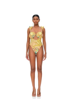 Kuji One Piece Swimsuit-Ilia Print<Andrea Iyamah Best
