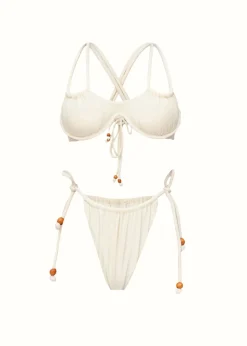 Lani Bikini-Ivory<Andrea Iyamah Cheap