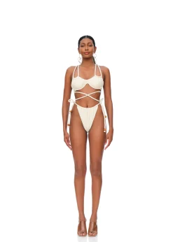 Lani Bikini-Ivory<Andrea Iyamah Cheap