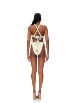 Lani Bikini-Ivory<Andrea Iyamah Cheap