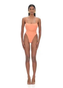 Lima Peach One Piece Swimsuit<Andrea Iyamah Cheap