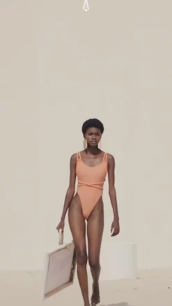 Lima Peach One Piece Swimsuit<Andrea Iyamah Cheap