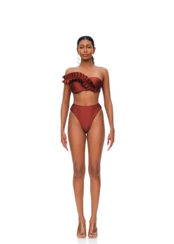 Liva Bikini-Chocolate<Andrea Iyamah Discount