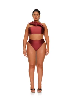 Liva Bikini-Wine<Andrea Iyamah Best Sale