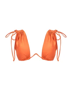 Menasa Orange High Rise Bikini<Andrea Iyamah Sale