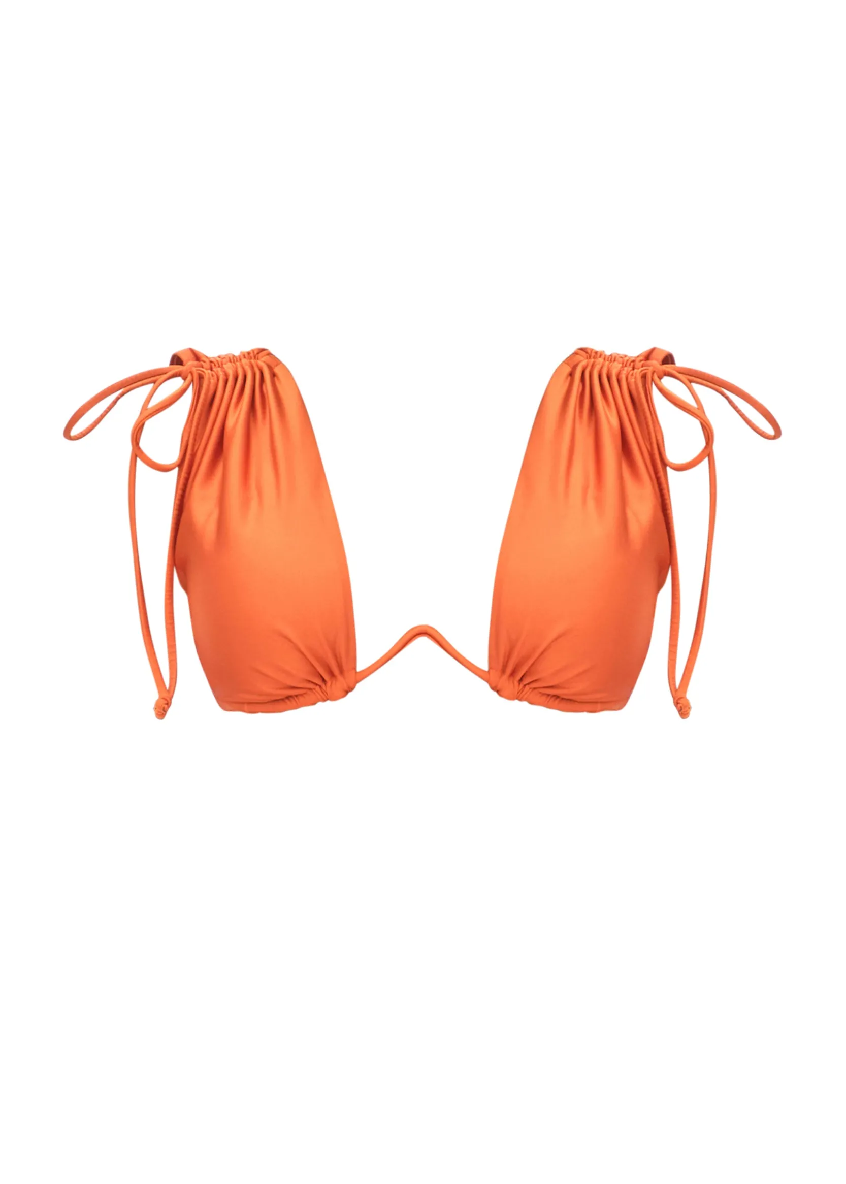 Menasa Orange High Rise Bikini<Andrea Iyamah Sale