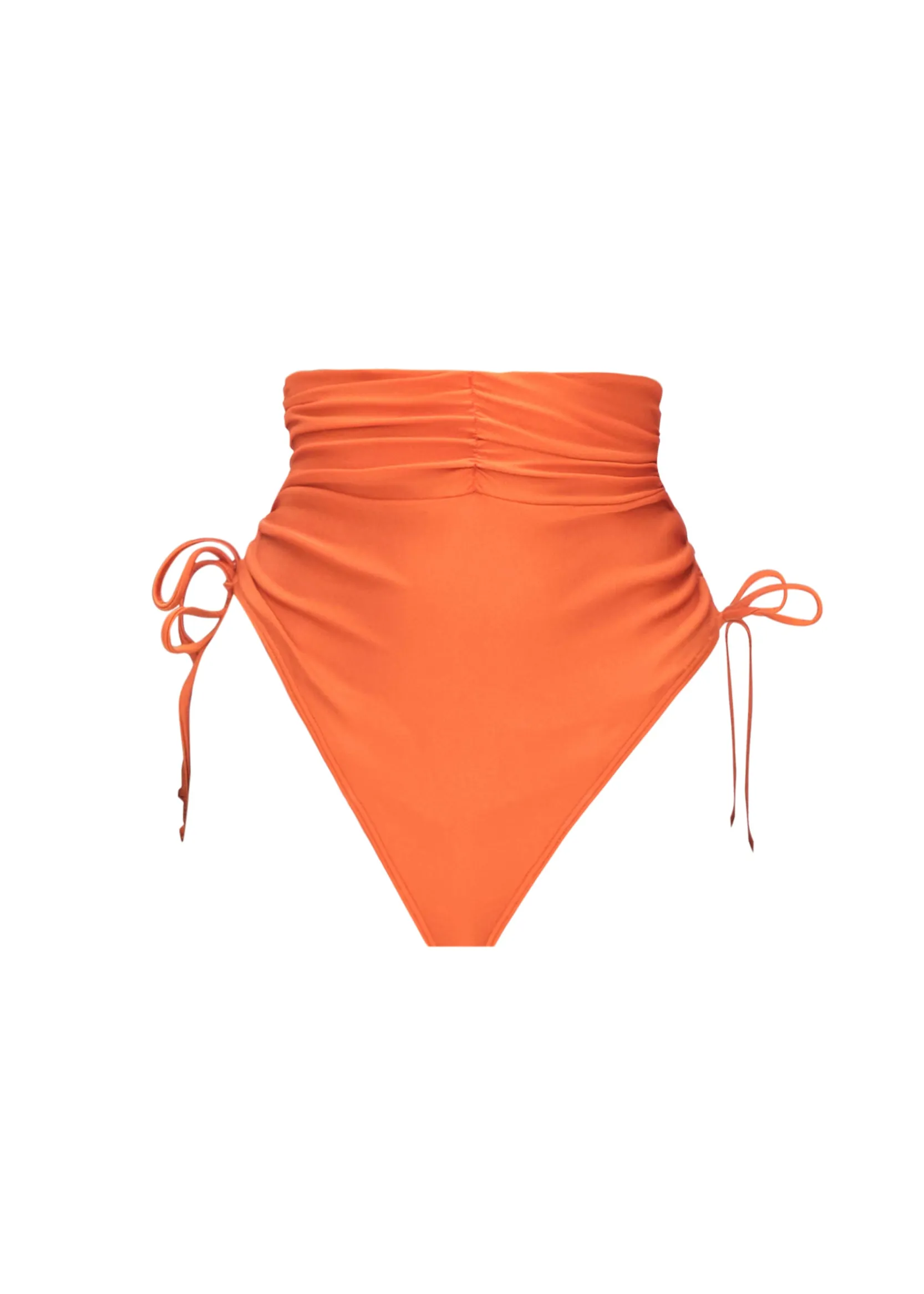 Menasa Orange High Rise Bikini<Andrea Iyamah Sale