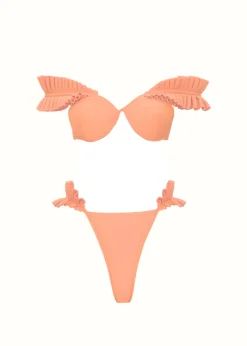 Mulan Bikini-Peach<Andrea Iyamah Best Sale