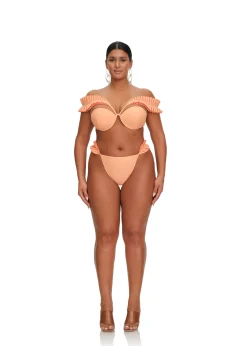 Mulan Bikini-Peach<Andrea Iyamah Best Sale