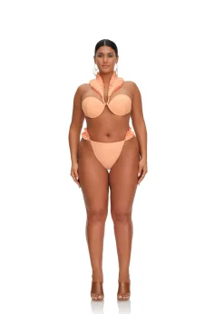 Mulan Bikini-Peach<Andrea Iyamah Best Sale