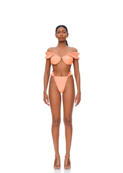Mulan Bikini-Peach<Andrea Iyamah Best Sale