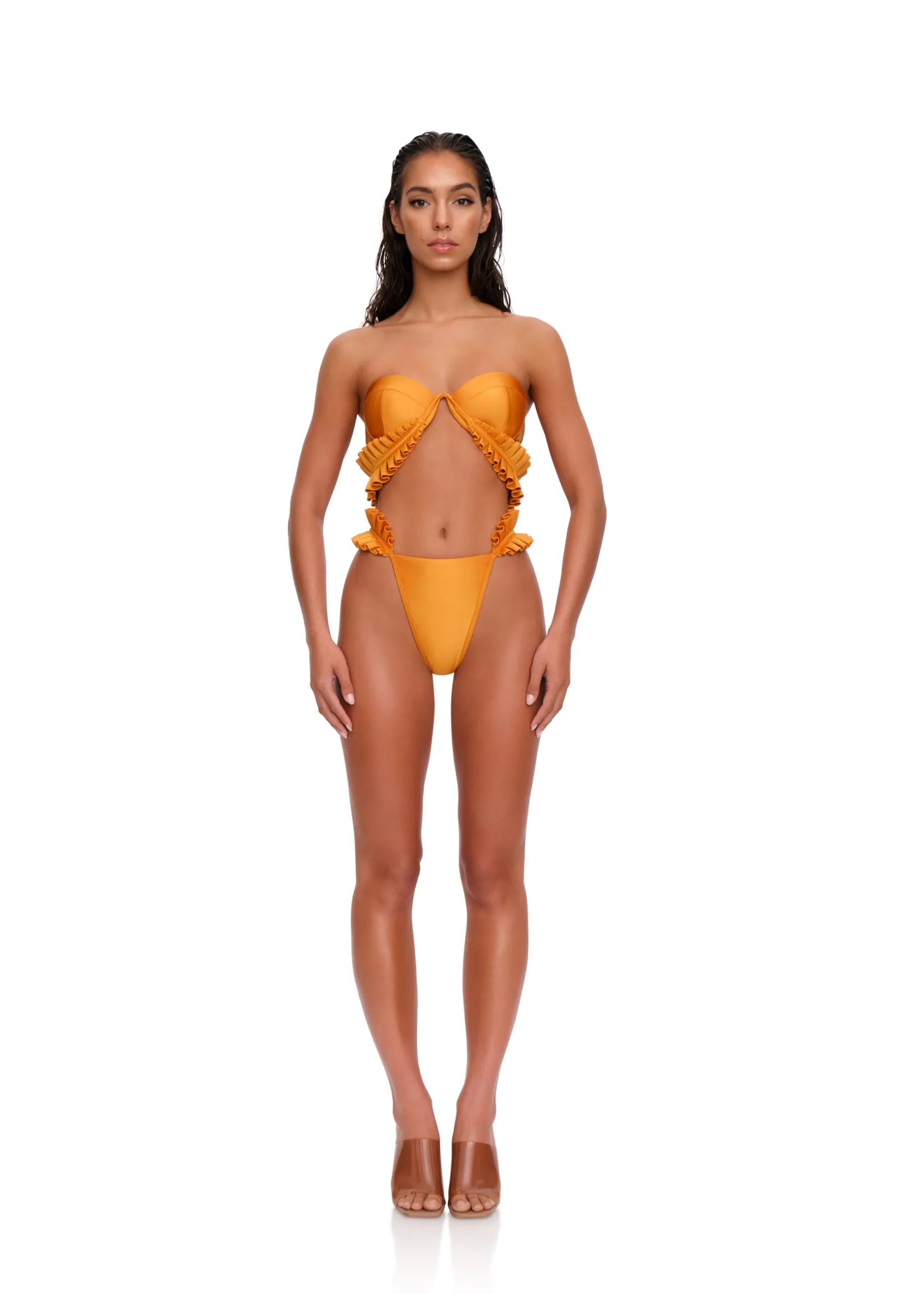 Mulan Bikini-Sunset Gold<Andrea Iyamah Flash Sale