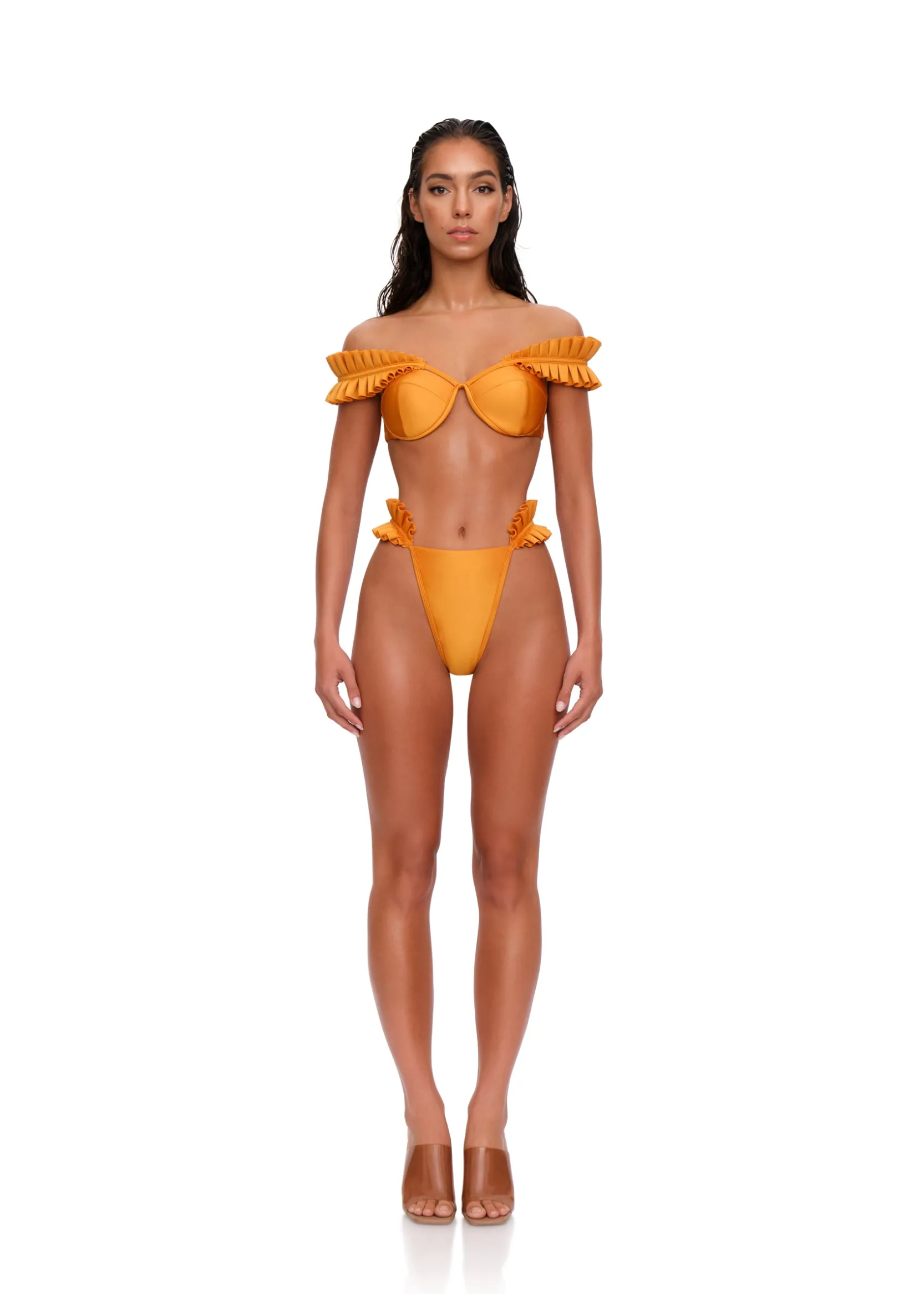 Mulan Bikini-Sunset Gold<Andrea Iyamah Flash Sale