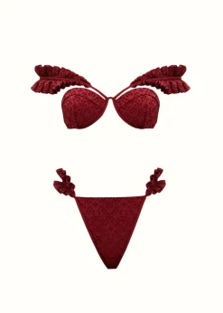 Mulan Bikini-Wine<Andrea Iyamah Fashion