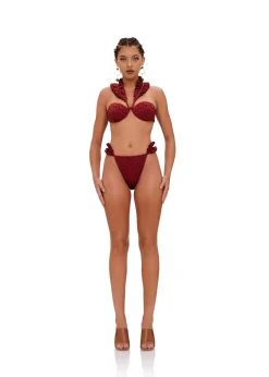 Mulan Bikini-Wine<Andrea Iyamah Fashion